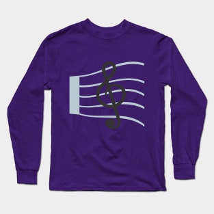 Music Note Long Sleeve T-Shirt